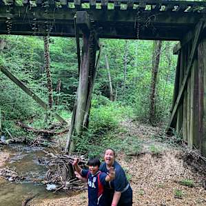 Cool bridge.