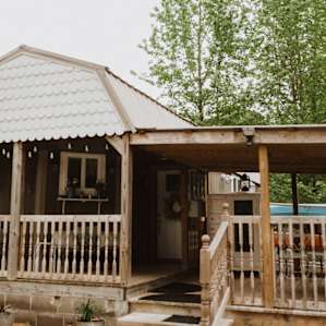 Front porch.
