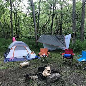 A Walk-in Campsite