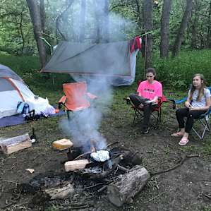 A Walk-in Campsite