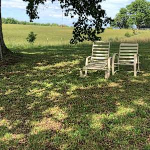Perfect spot to sit day or night!