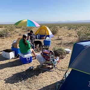 Our little camp