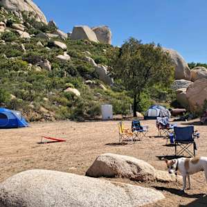 plenty of places to pitch a tent