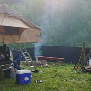 Camping on the farm! Off Grid with