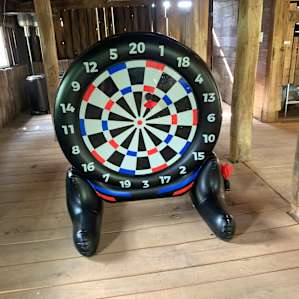 Games in the barn!