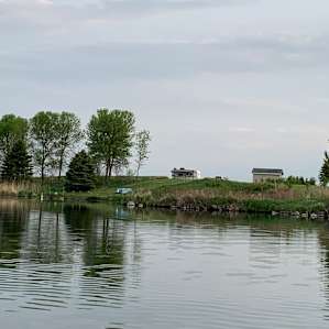 Full hookup RV site by the lake