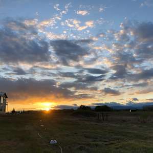 An incredible sunset