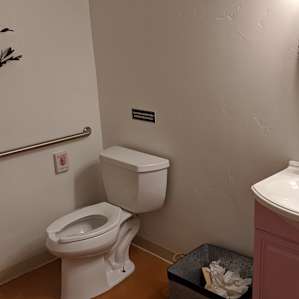 The lavish bathroom you can use. Be respectful and keep it clean!
