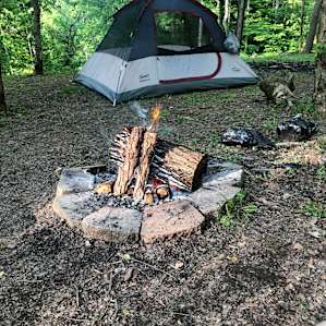 Old Mill Tent and Hammock Camping