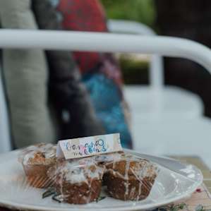 We were greeted with probably the best banana muffins we've ever had.