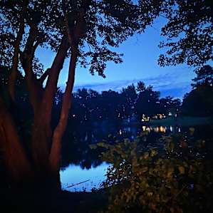 Evening photo from campsite