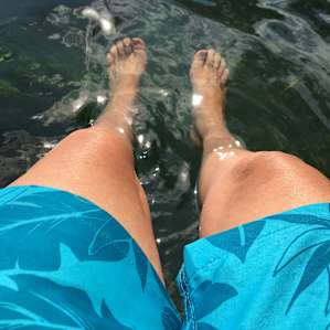 Could keep myself out of the water.
