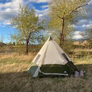 Cow Dog Camp, Boulder MT