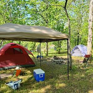 Big Indian Creek campsite