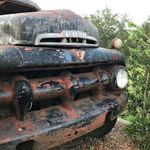 If you love old trucks, this is the place!