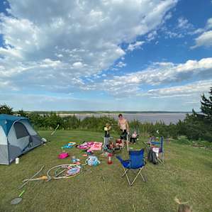 Tent Camping with Amazing Views