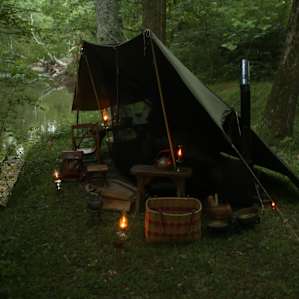 Our camp setup!
