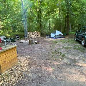 Camping at Pea Ridge