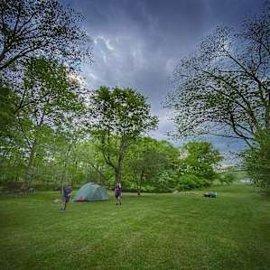 Stream Side Peninsula Tent Site