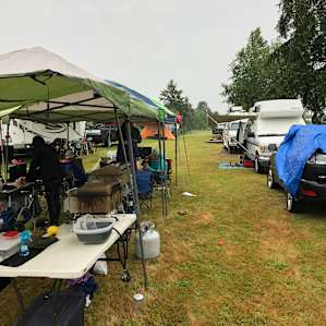 River Camping in the country