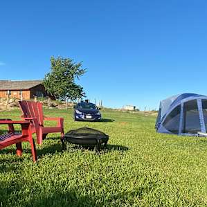 Spacious campsite