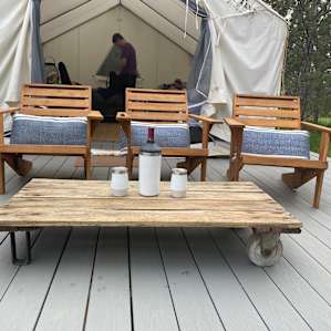 Comfortable seating/ socializing area