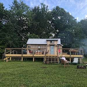 Tiny with huge deck!