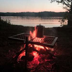 Camping on the Tennessee River