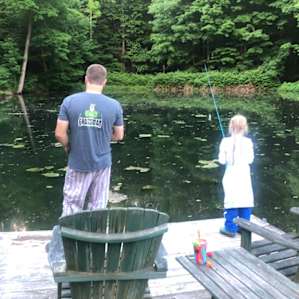 Mirror pond early Mornin fishing