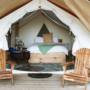 The tent came with everything I needed!