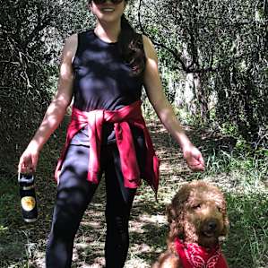 One of the many trails my wife and I, plus our dog loved.