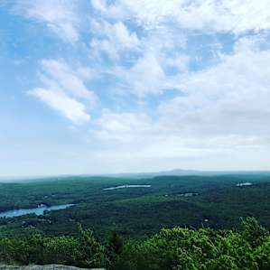 View from the top of Mt. Watatic.
