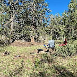 Fire pit area