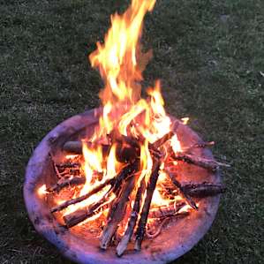 Our campfire ☺️