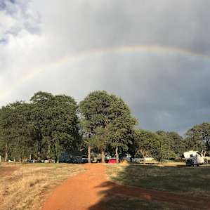 View of the property from our camp spot