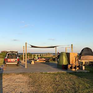 Our camp setup.