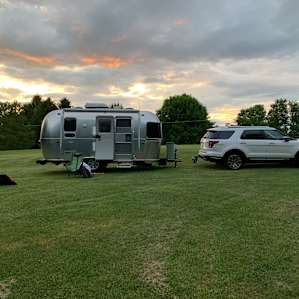 Flat field nice for RV parking