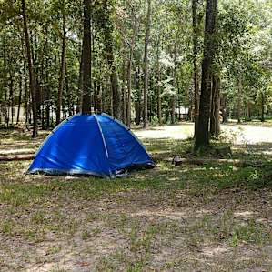Our tent setup