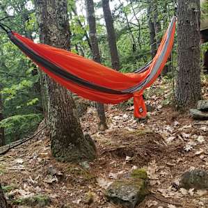 Hammocks for rent at site.