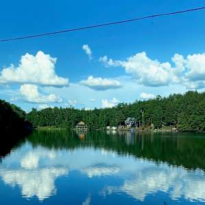 Nearby Lake Greenwood - I am not sure about capers access to this Lake because we were focused on biking but the lake it is beautiful