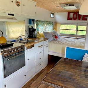 Daisy...restored vintage camper*!