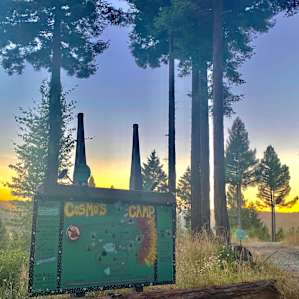 hike in camping experience