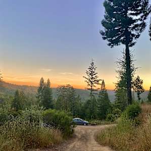 hike in camping experience
