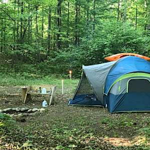 Camp 437 in the Sturgeon Valley