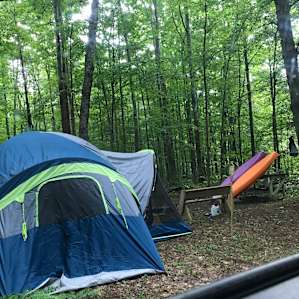 Camp 437 in the Sturgeon Valley