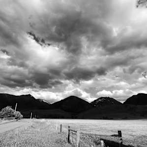 I like to take B&W photos and the gnome home, property and 20mile radius surrounding the farm provide plenty of photo ops.