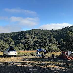 our camp set up!