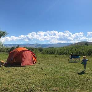 Very private, impeccably well maintained campsite