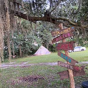 Bamboo Garden Yurt/Tent on Farm
