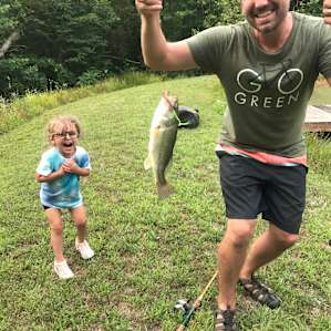There are some BIG fish to catch in the pond!